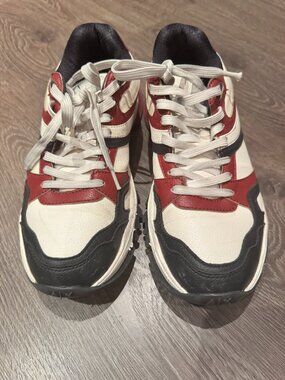 Armani Exchange A|X Chunky Sneakers Red White Black